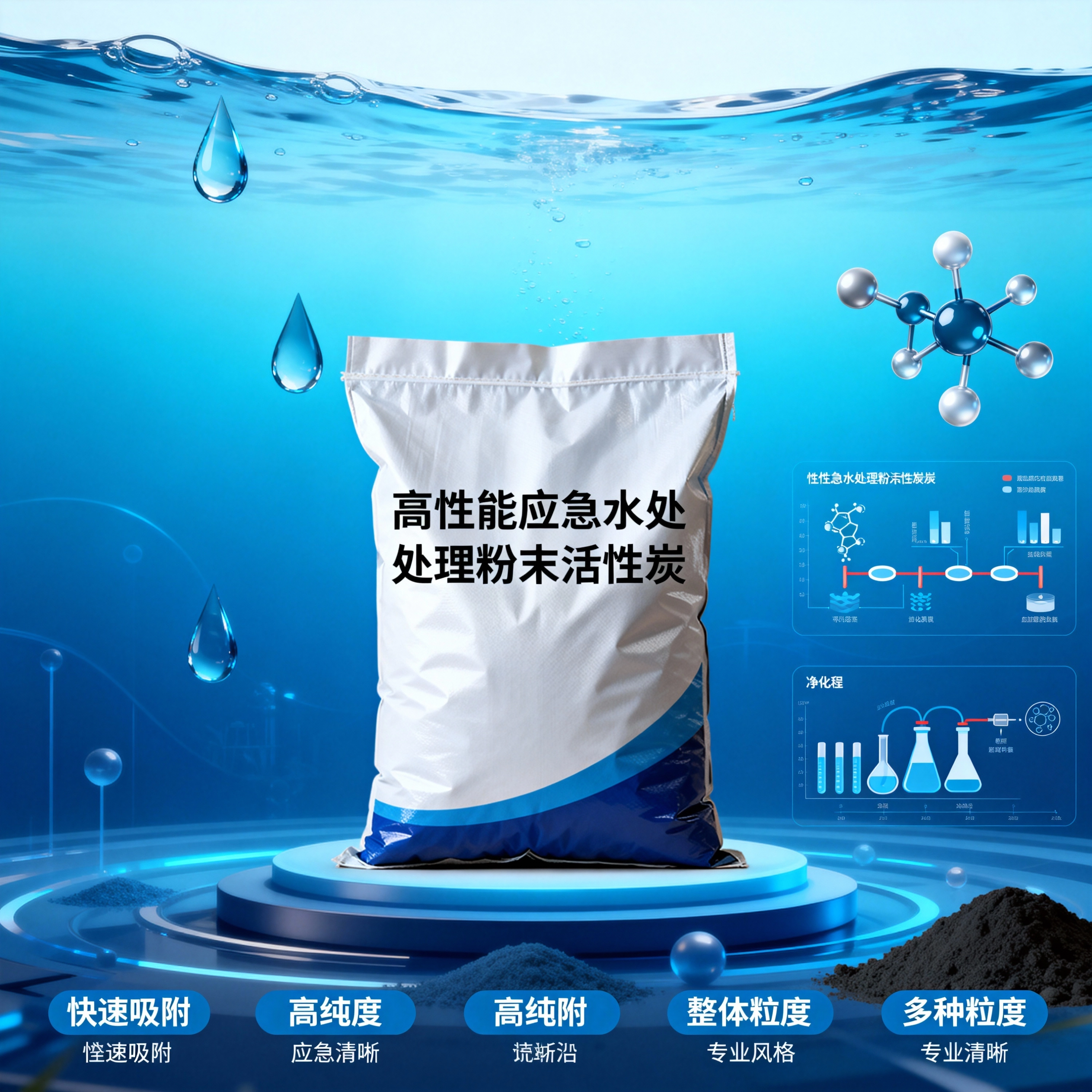 Food-Grade Powdered Activated Carbon